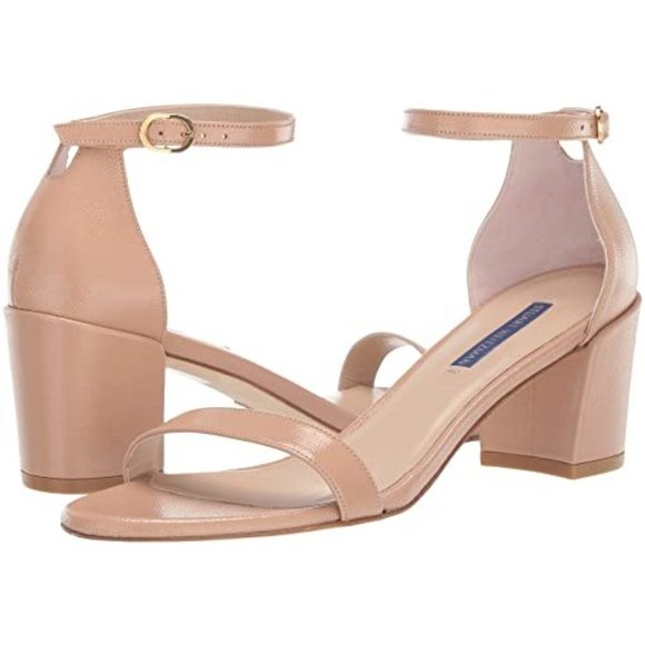🎉SOLD🎉💕STUART WEITZMAN💕 Patent Sandal ~ Pink - Picture 3 of 16